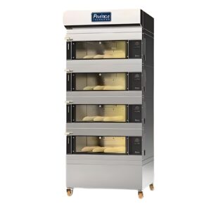 FORNO LINHA VITRINE Lastro Fit 6.8 com 4 módulo Capacidade: 4 assadeiras 60x80cm