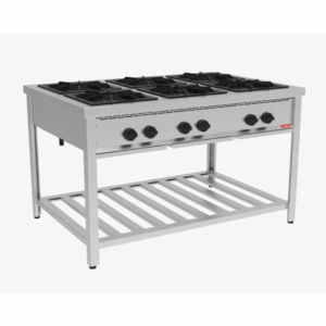 FOGÃO INDUSTRIAL 6 BOCAS