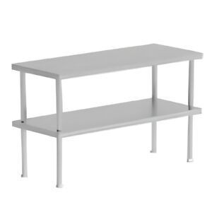 MESA LISA DE CENTRO COM PRATELEIRA