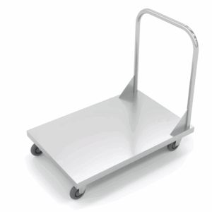 CARRO PLATAFORMA EM INOX