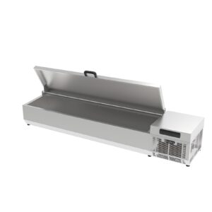 CONDIMENTADORA AVULSA RESFRIADA 2380x420x335mm