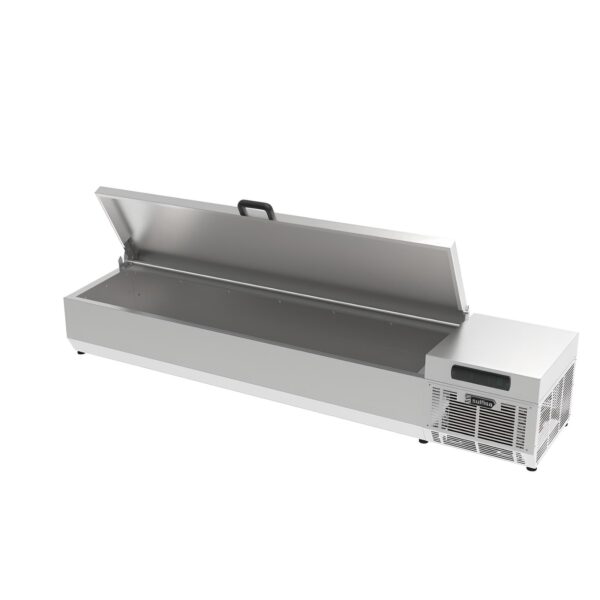 CONDIMENTADORA AVULSA RESFRIADA 1820x420x335mm